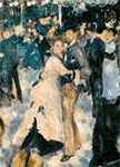 A. Renoir, détail du bal du moulin de la galette.