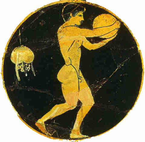 Le lancer du disque.
